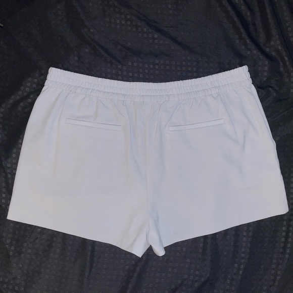 Allsaints Sz 10 Aleida Tri Shorts Light Blue Pull-On 2” Inseam - Picture 6 of 15